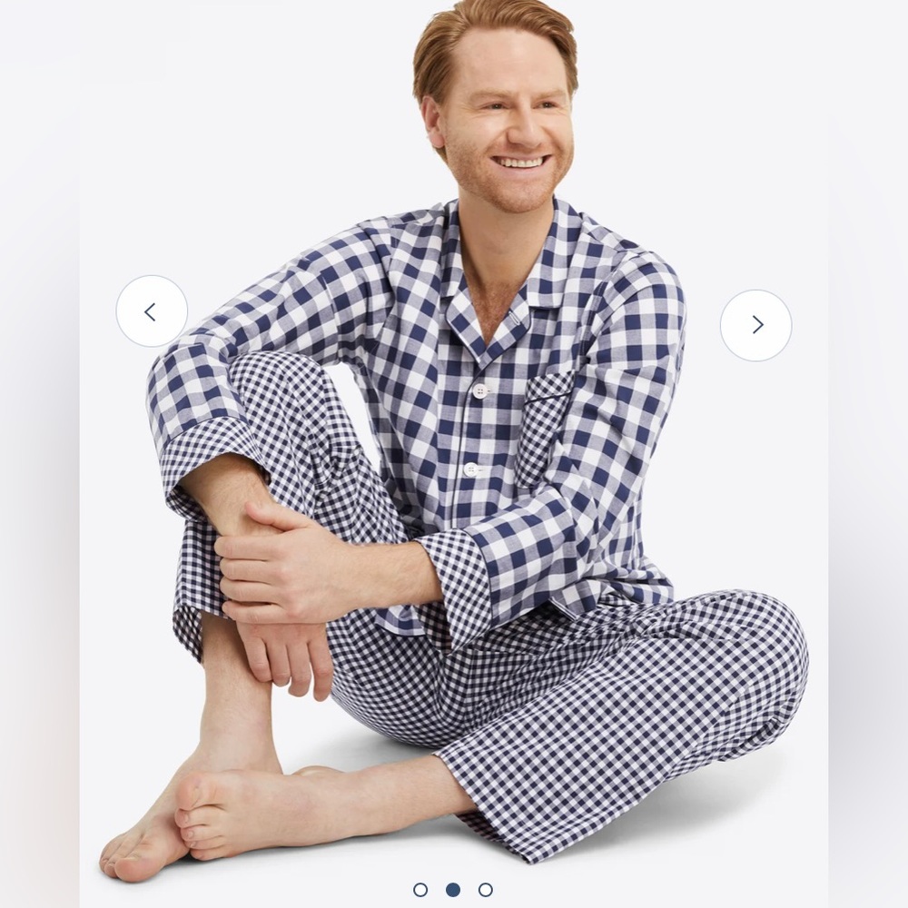 Draper James/Lands End Pajama Pants Gingham L (36/38)